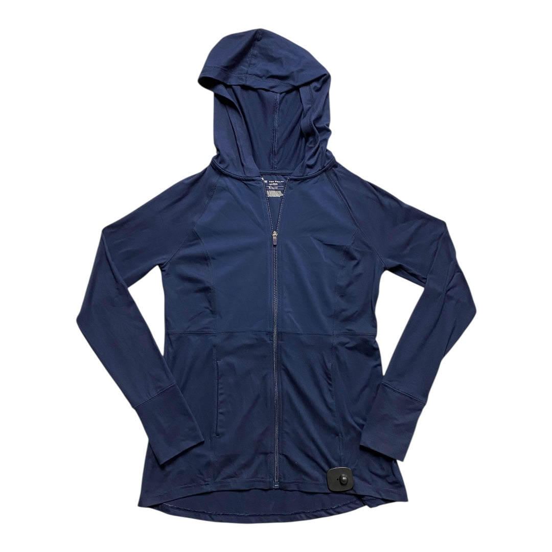 Athletic Jacket By Tek Gear In Navy, Size:S