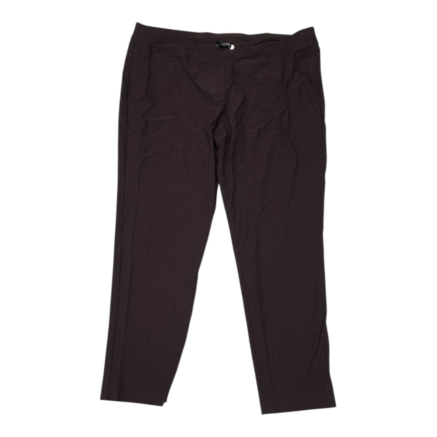 Pants Designer By Eileen Fisher In Brown, Size:Xl