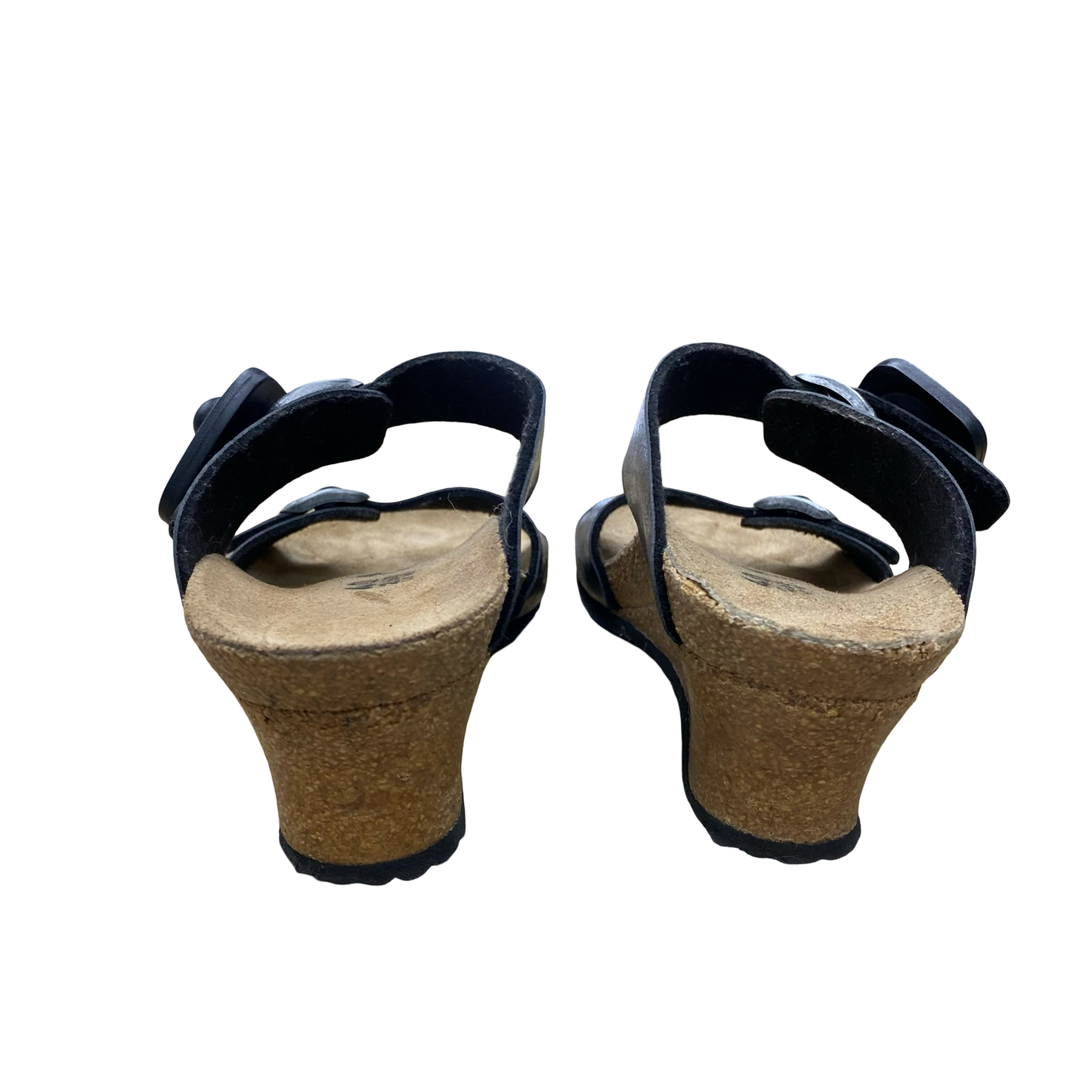 Sandals Designer By PAPILLIO In Black, Size:9