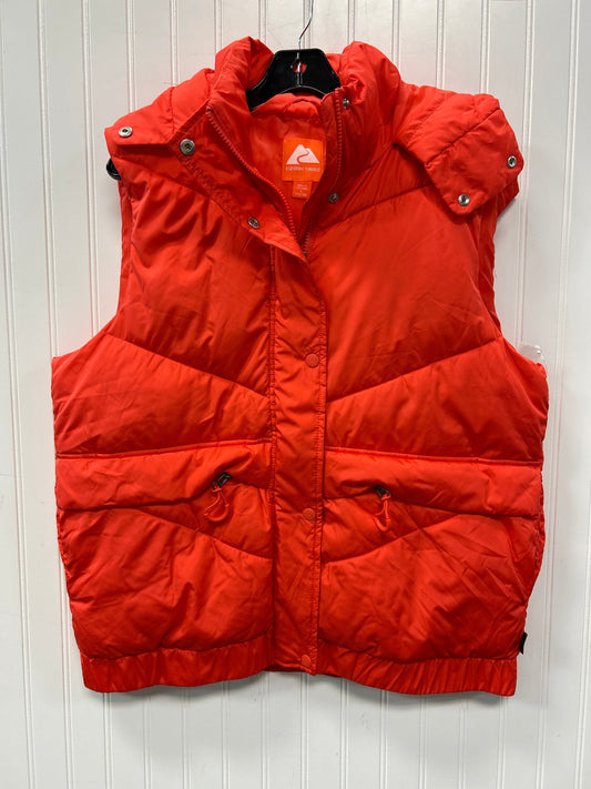 Vest Puffer & Quilted By Cmc In Orange, Size:L