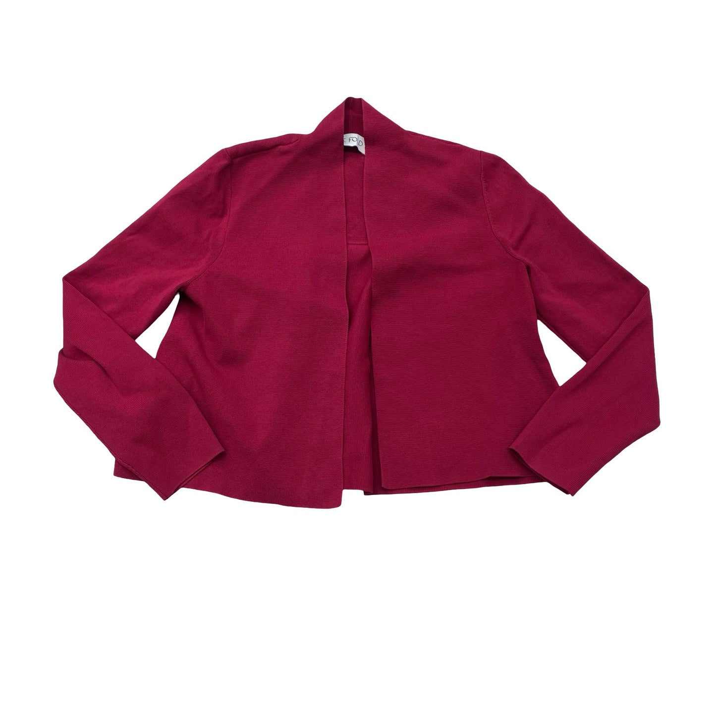 Cardigan By The Fold In Pink, Size:M