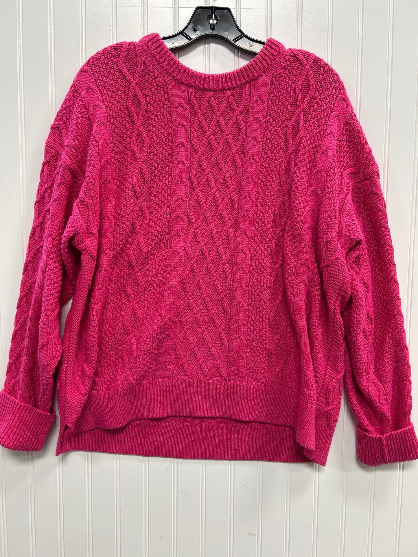 Sweater By J. Crew In Pink, Size:Xl