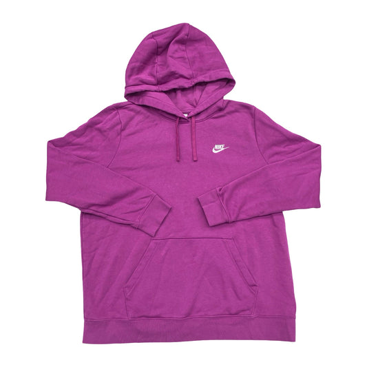 Athletic Sweatshirt Hoodie By Nike In Purple, Size:Xl