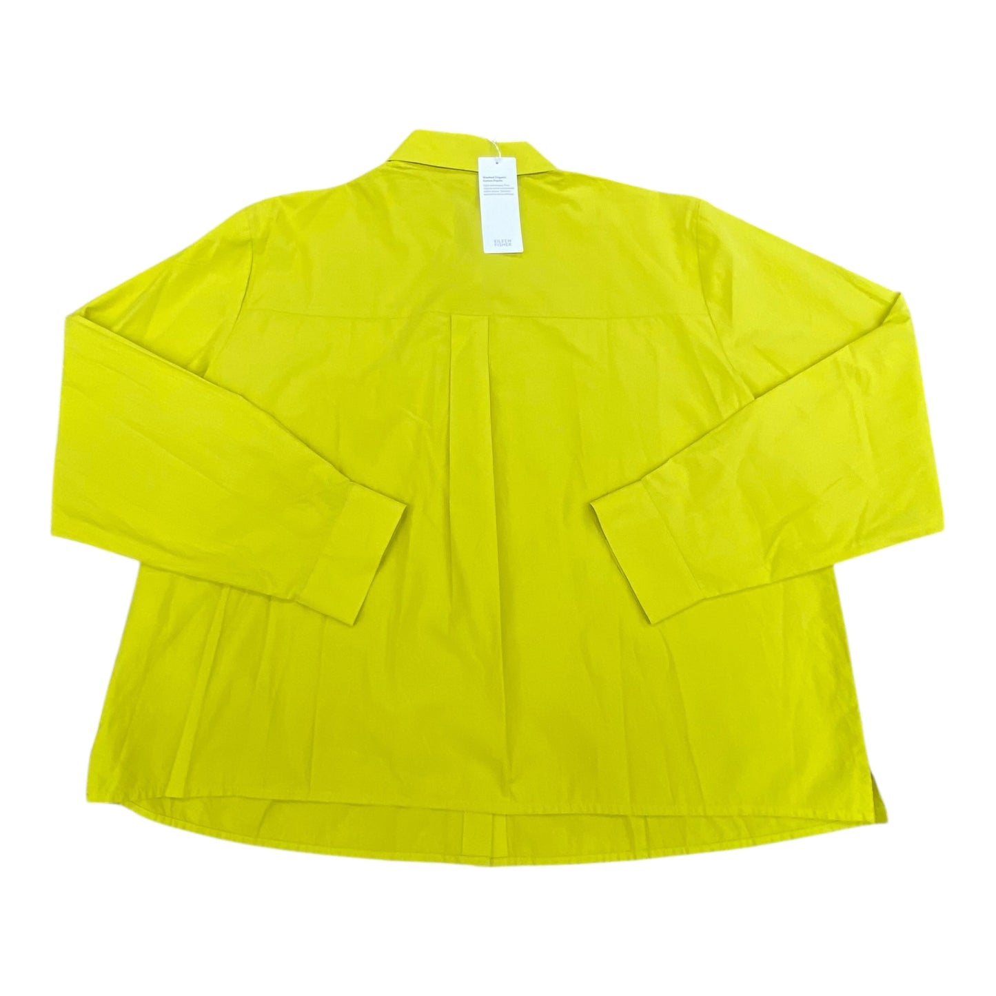 Top Ls Designer By Eileen Fisher In Yellow, Size:L