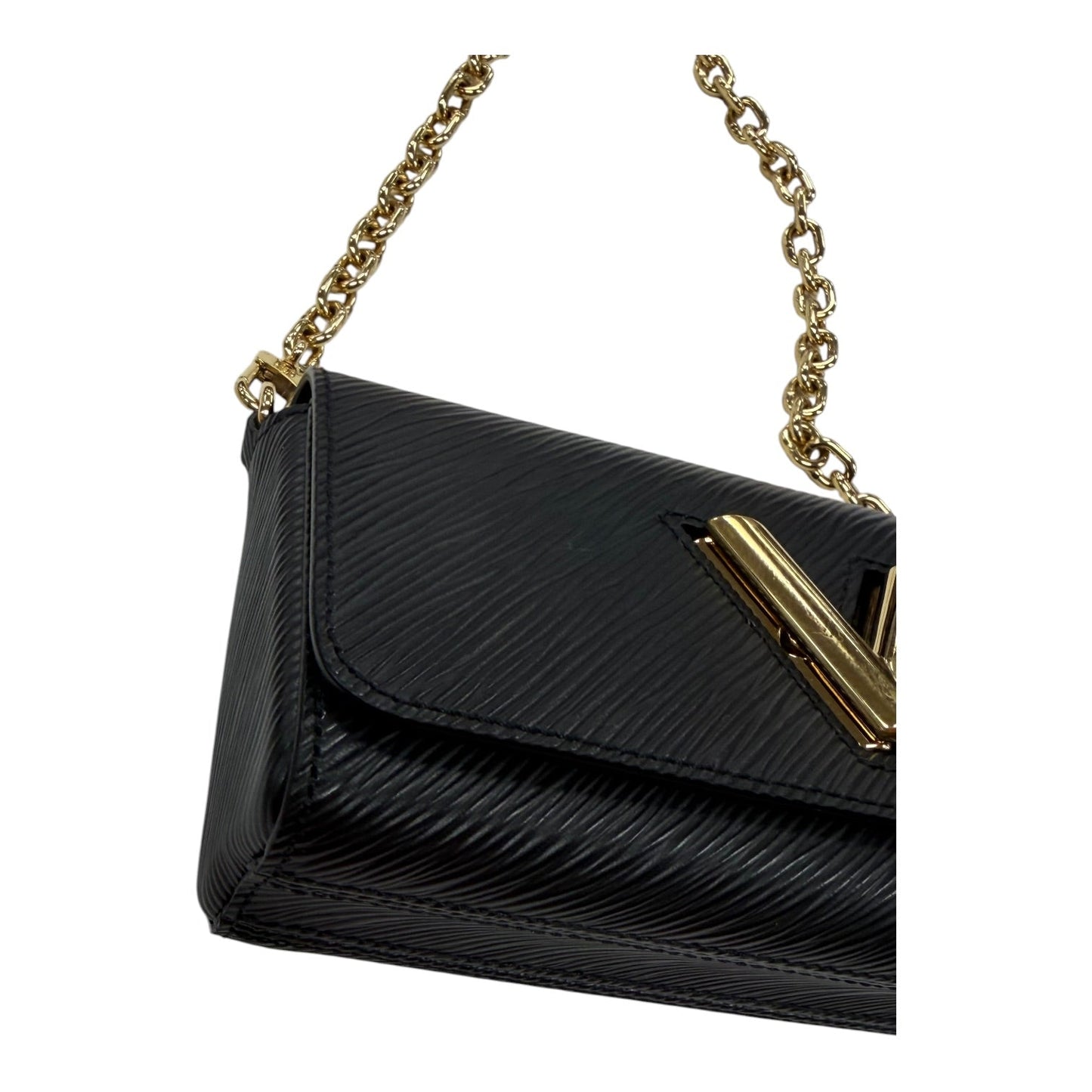 Handbag Luxury Designer By Louis Vuitton In Black, Size:Small