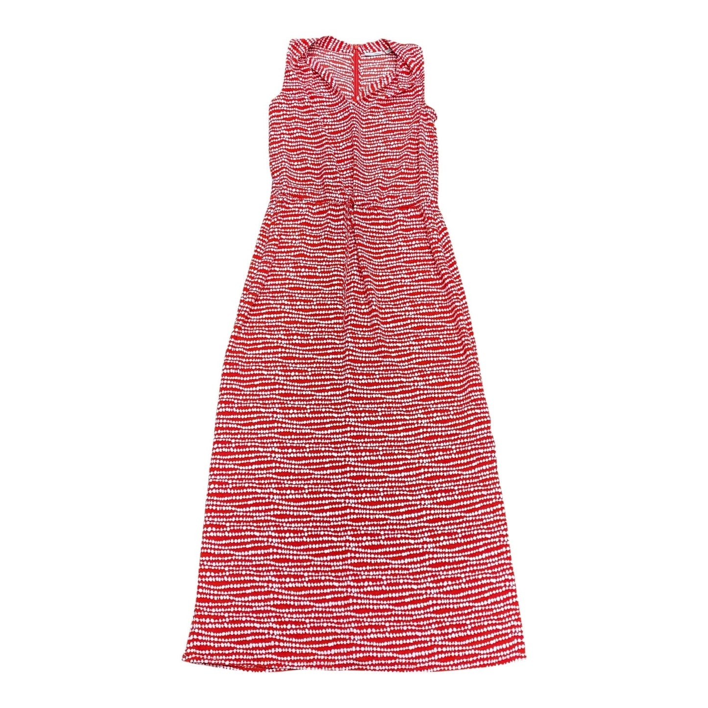 Dress Casual Maxi By Halogen In Red & White, Size:S