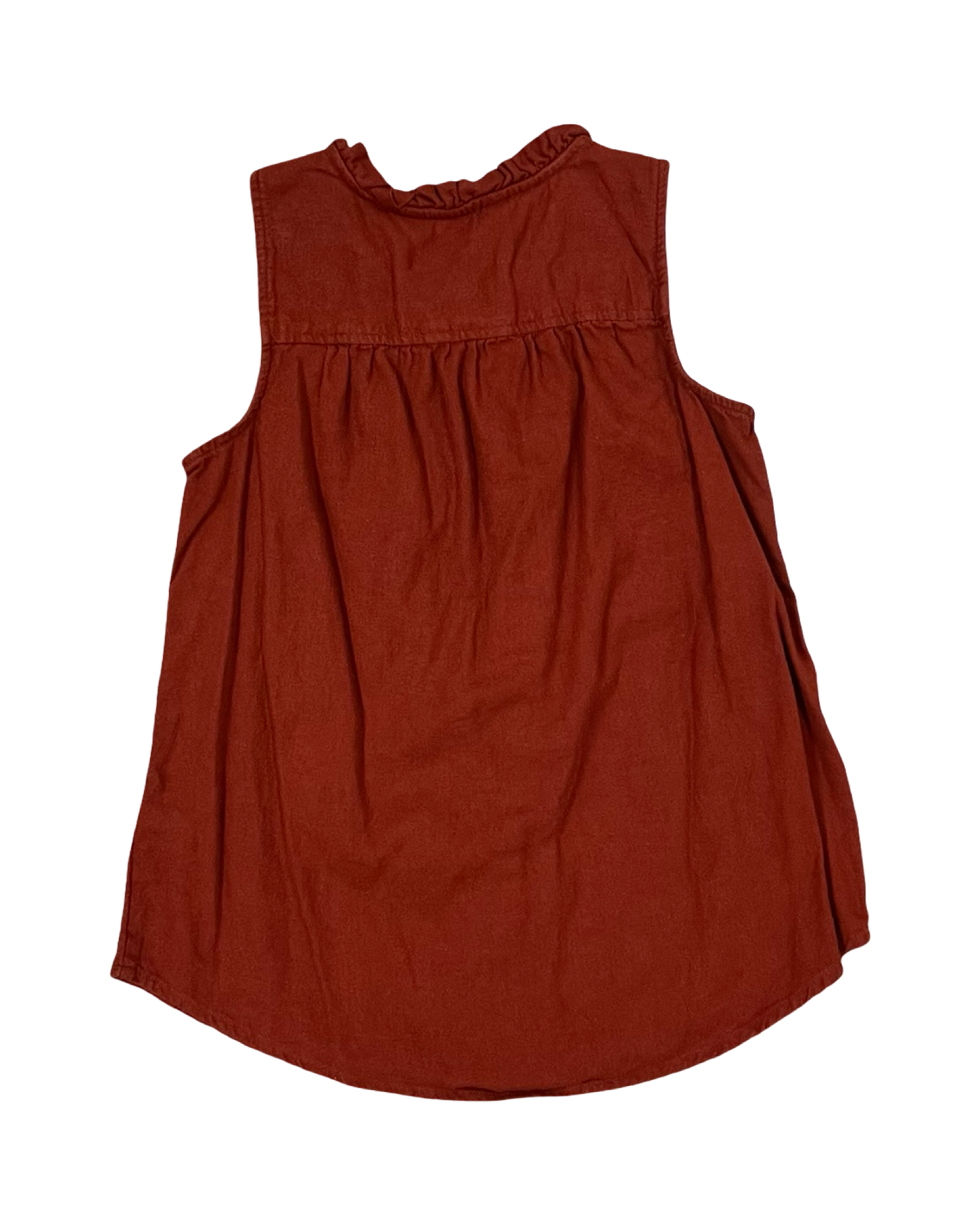Top Sleeveless By Sonoma In Orange, Size:Xs