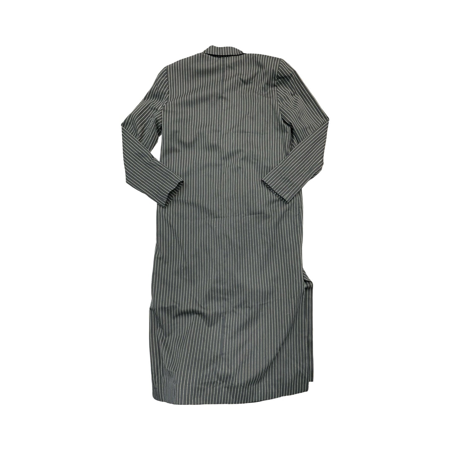 Coat Trench Coat By Free People In Striped Pattern, Size:L