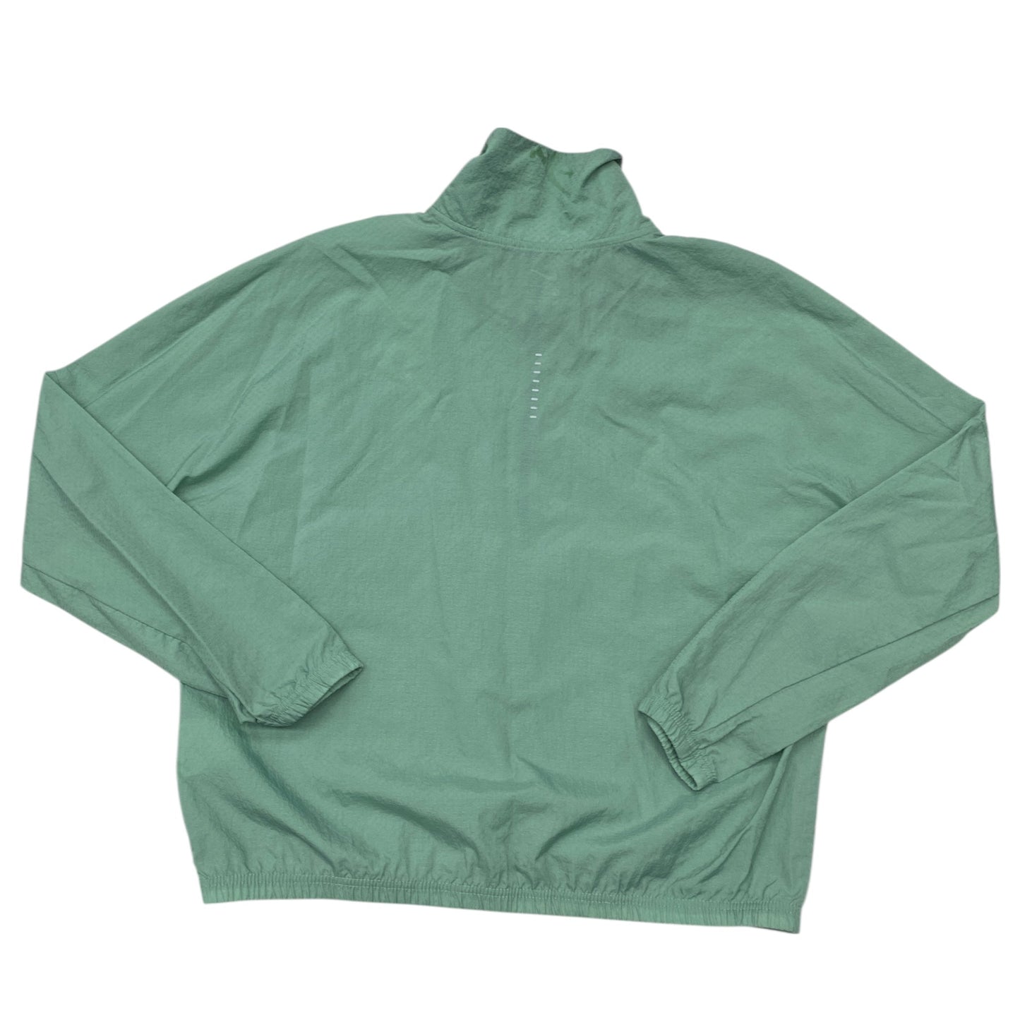 Jacket Windbreaker By Nike In Green, Size:M