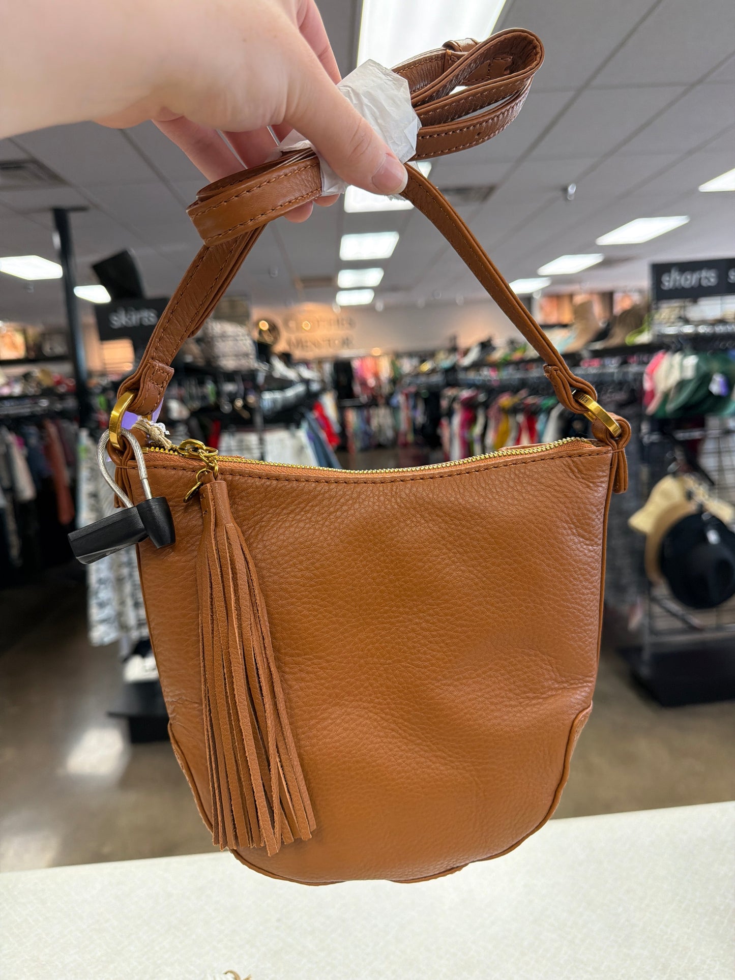 Crossbody Leather By Hobo Intl In Brown, Size:Small
