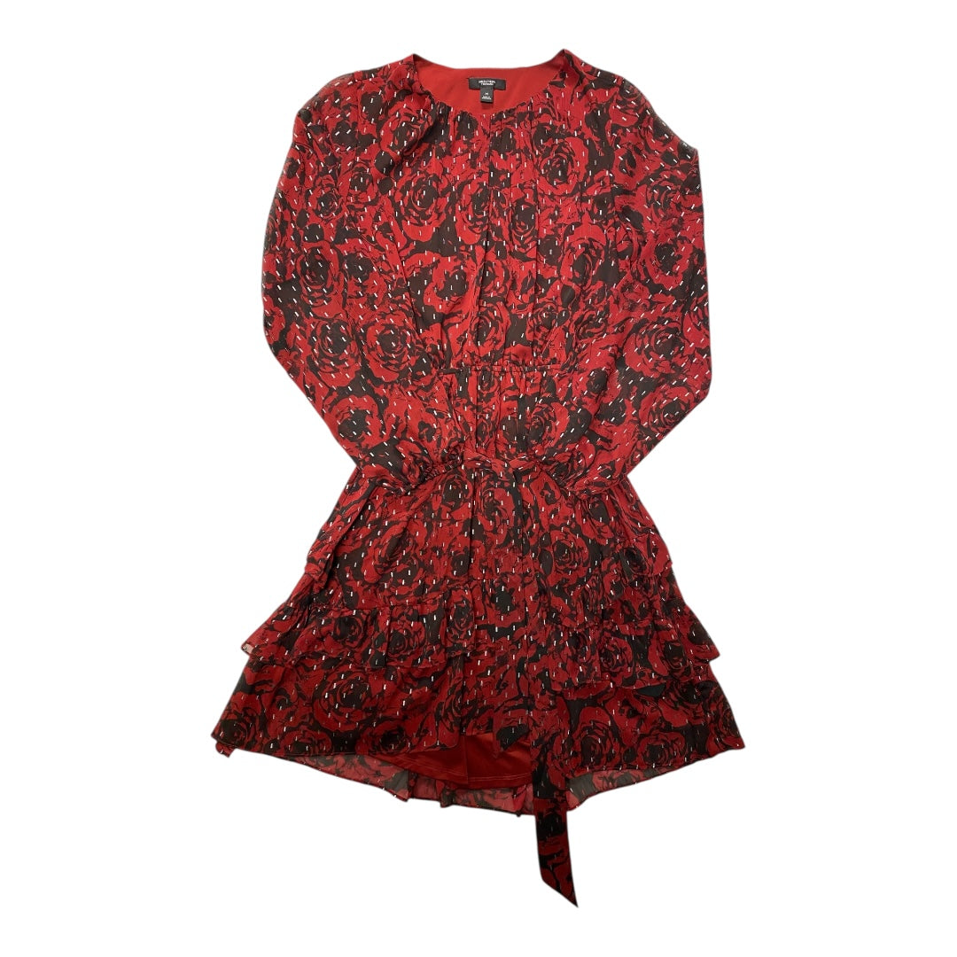 Dress Casual Midi By Simply Vera In Multi, Size:M