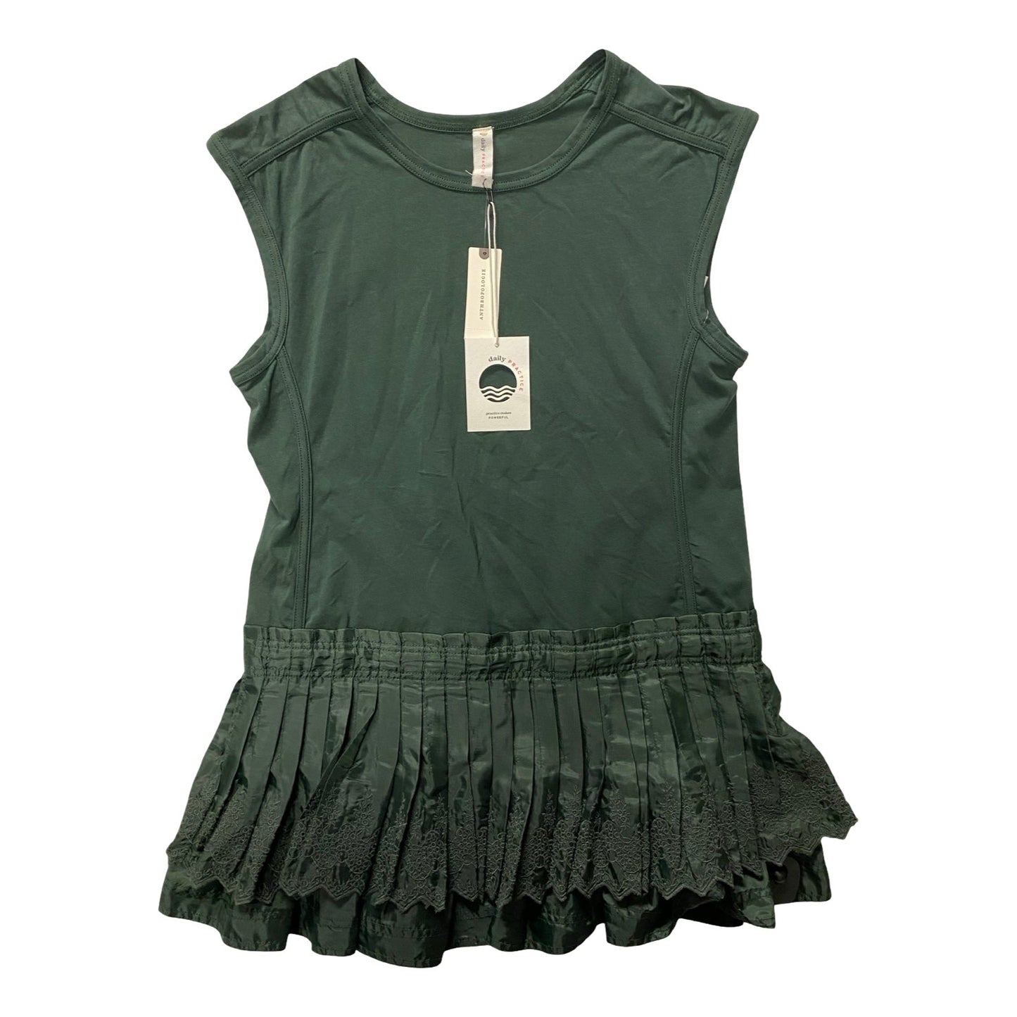 Top Sleeveless By Daily Practice By Anthropologie In Green, Size:S