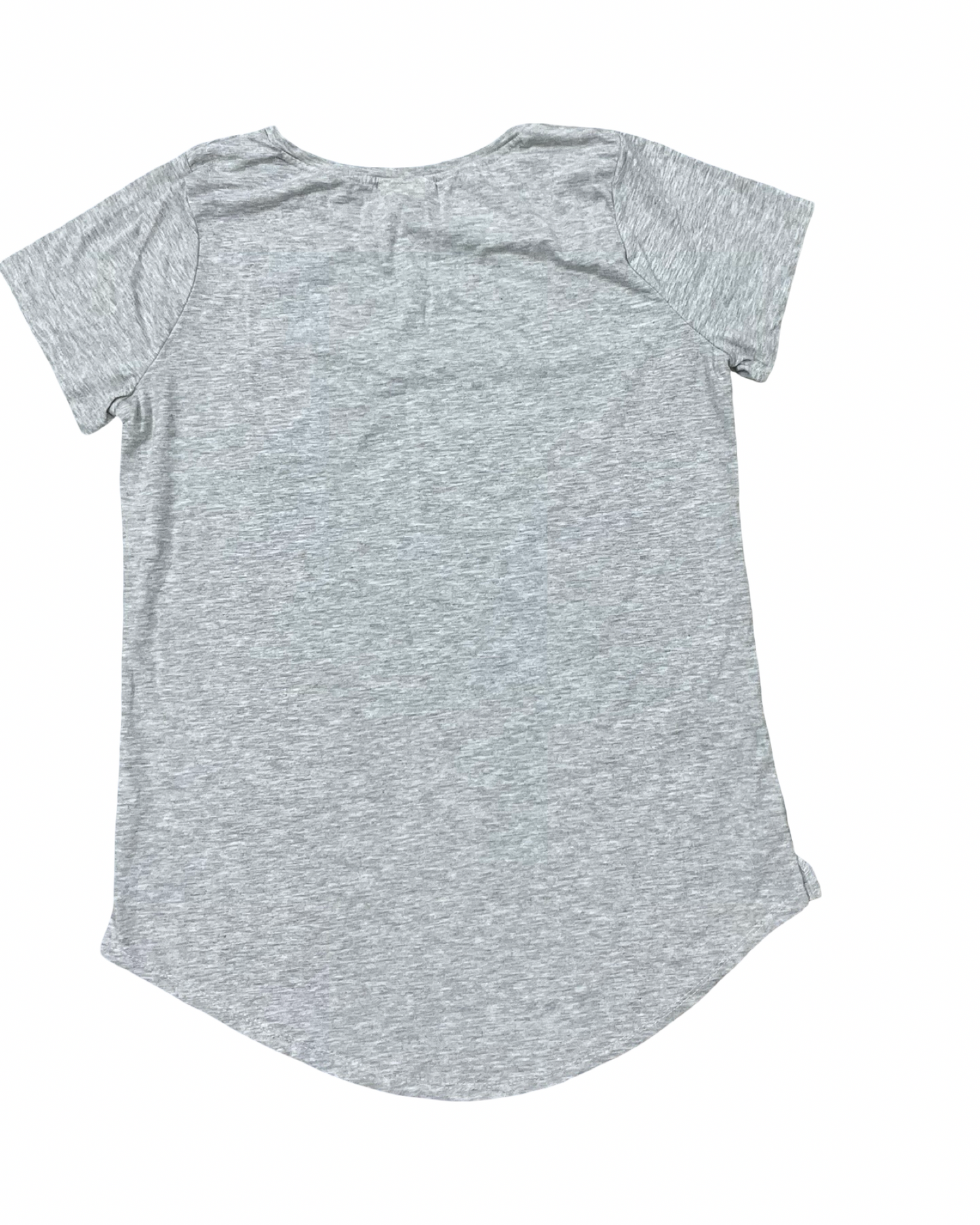 Top Ss Basic By Bobbie Brooks In Grey, Size:1X