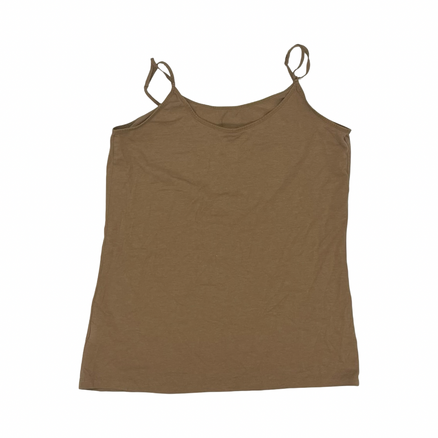 Top Cami By Time And Tru In Brown, Size:L