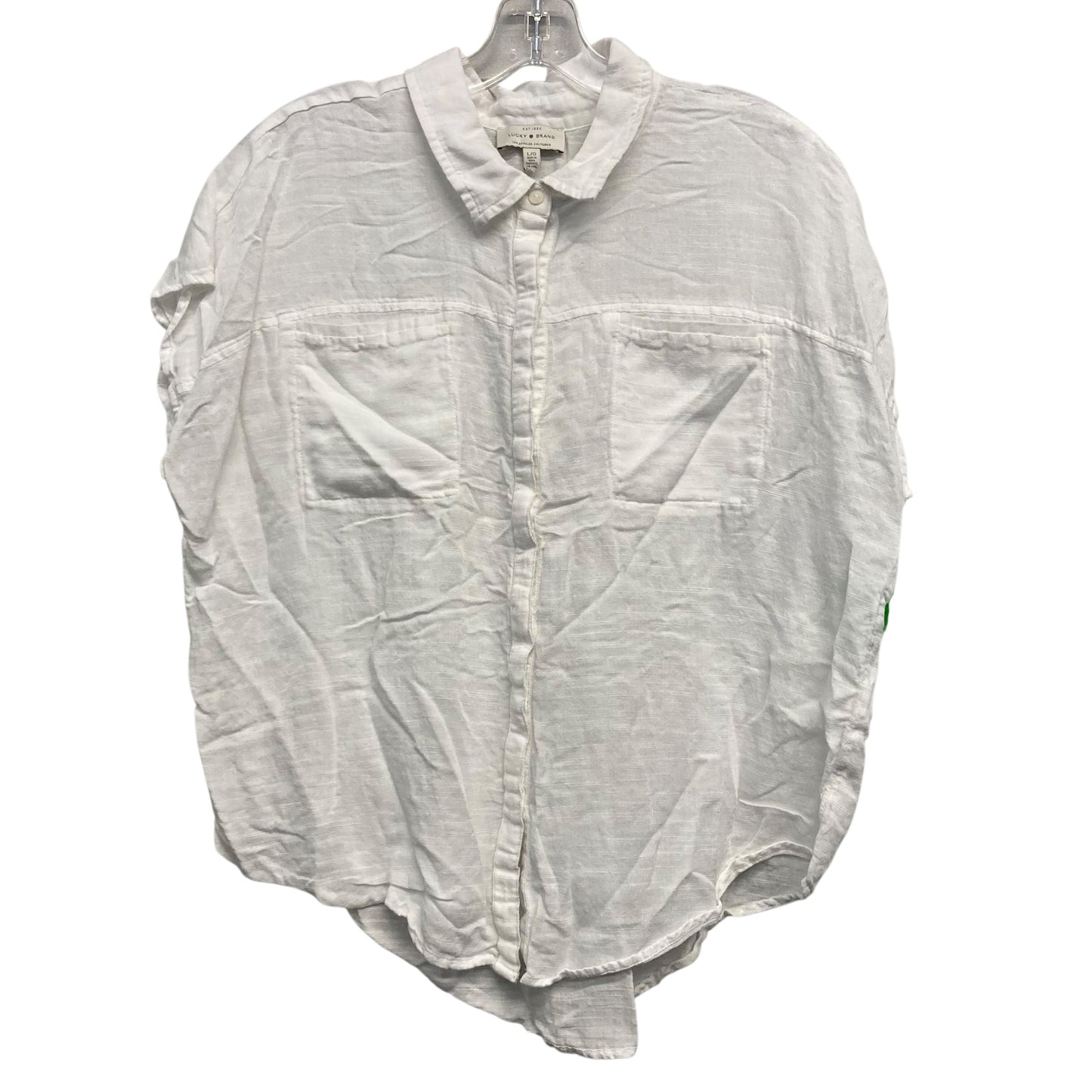 Top Ss By Lucky Brand In White, Size:L
