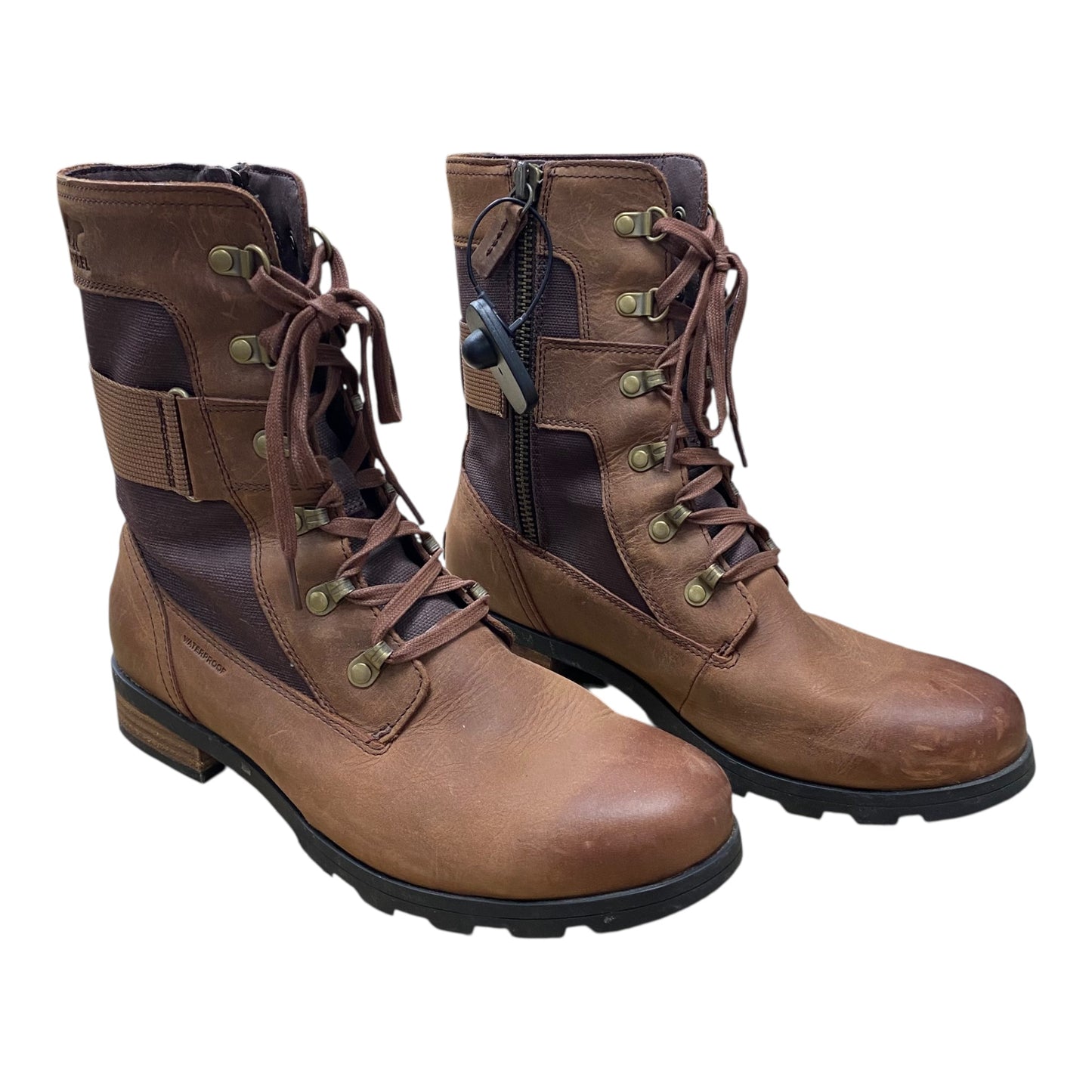 Boots Designer By Sorel In Brown, Size:10.5