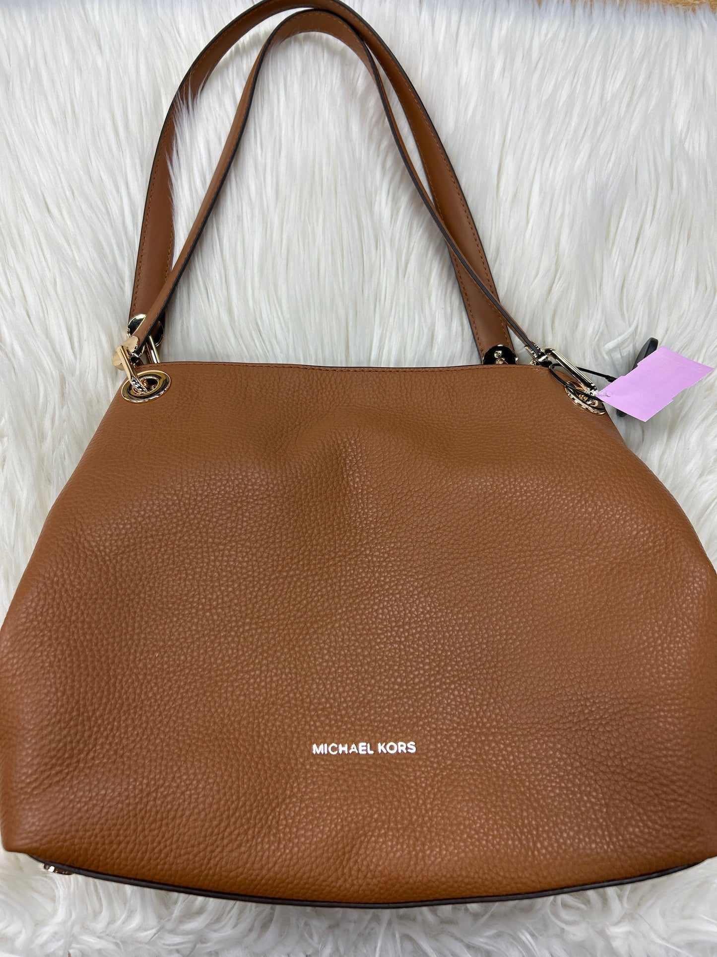 Handbag Designer By Michael Kors In Brown, Size:Medium