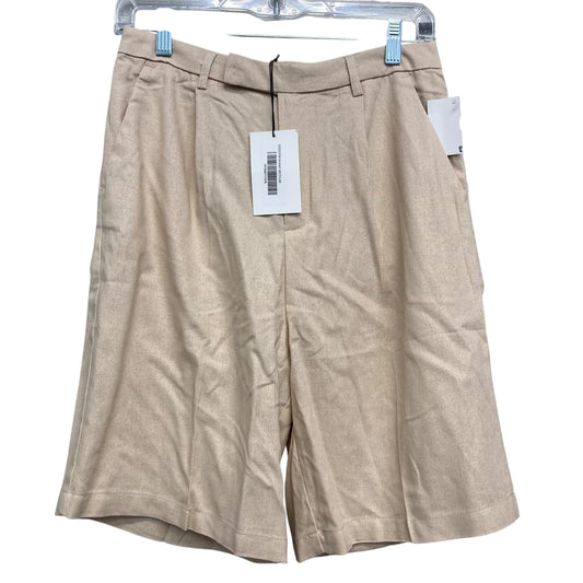 Shorts By Love Tree In Beige, Size:8