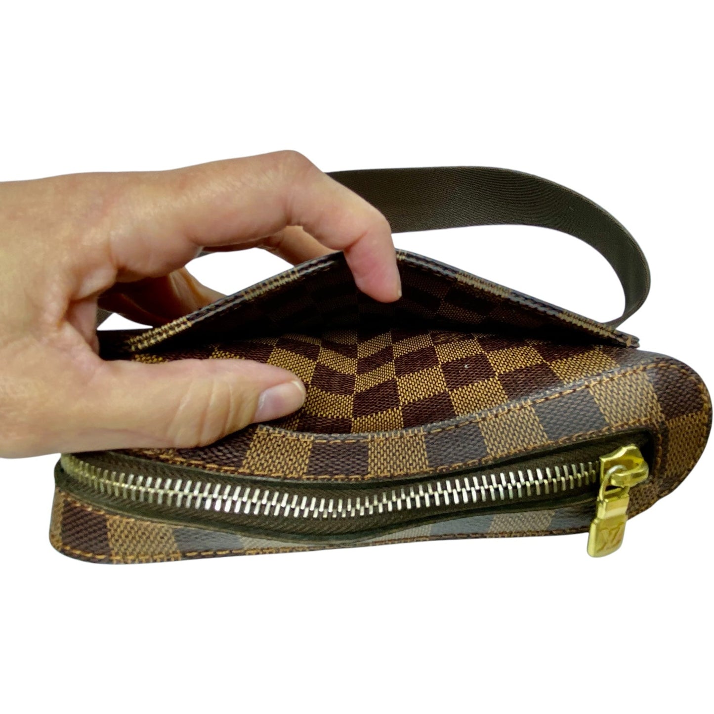 Belt Bag Luxury Designer By Louis Vuitton, Size: Medium