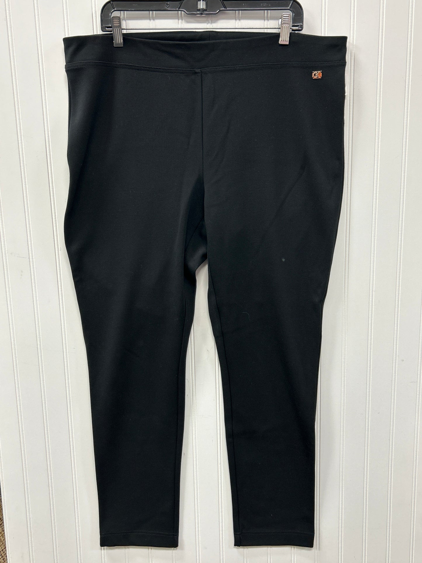 Pants Dress By Calvin Klein In Black, Size:Xl