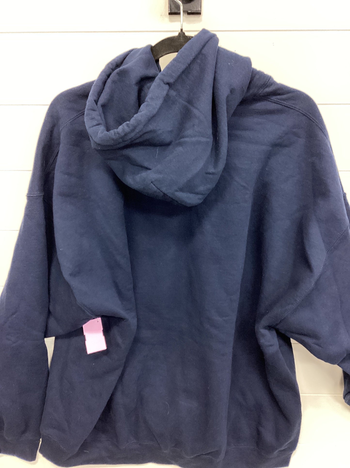 Sweatshirt Hoodie By Gildan In Navy, Size:2X