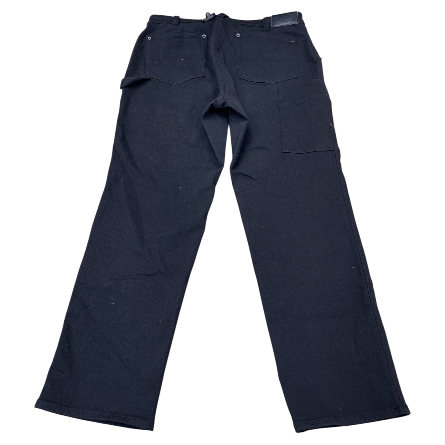 Jeans Straight By Duluth Trading In Black Denim, Size:16