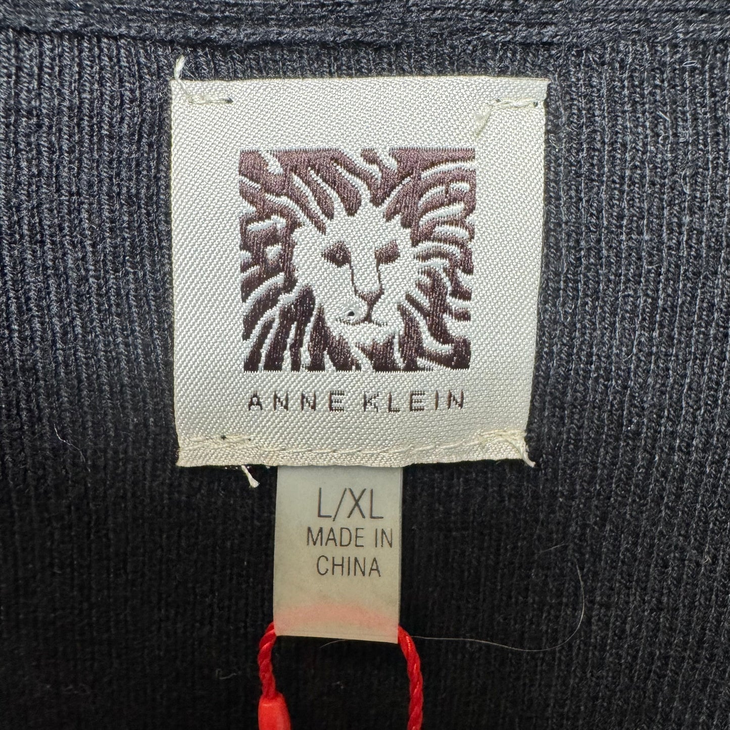 Sweater Cardigan By Anne Klein In Multi-colored, Size: L/XL