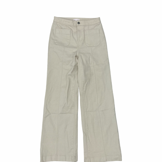 Jeans Wide Leg By Lc Lauren Conrad In Tan Denim, Size:6