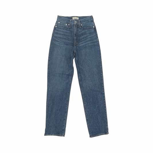 Jeans Straight By Madewell In Blue Denim, Size:2