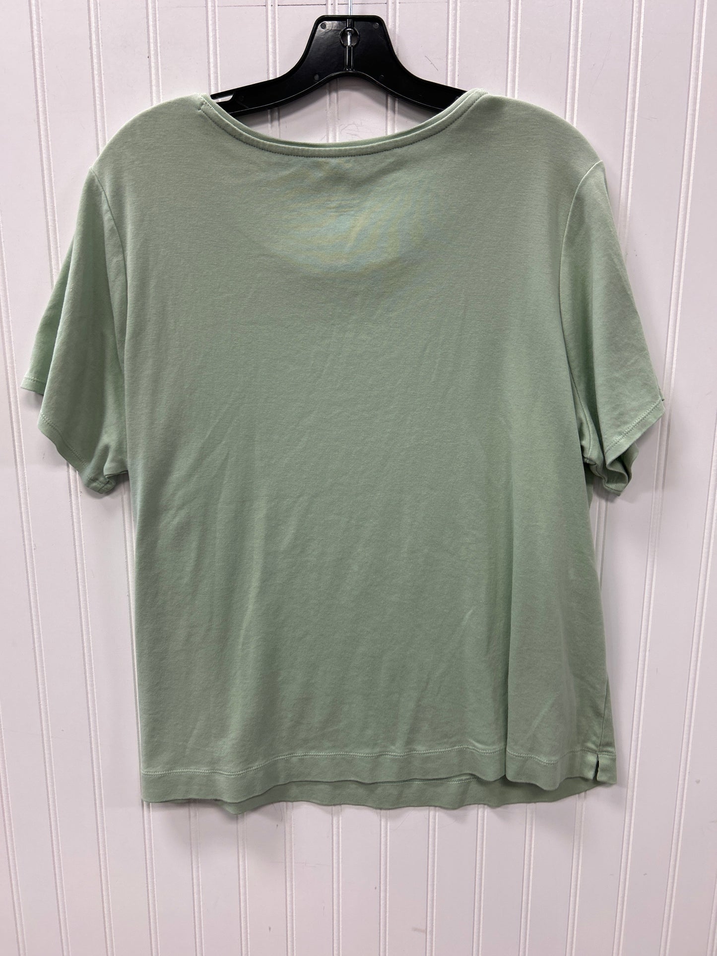 Top Ss By J. Jill In Green, Size:2X
