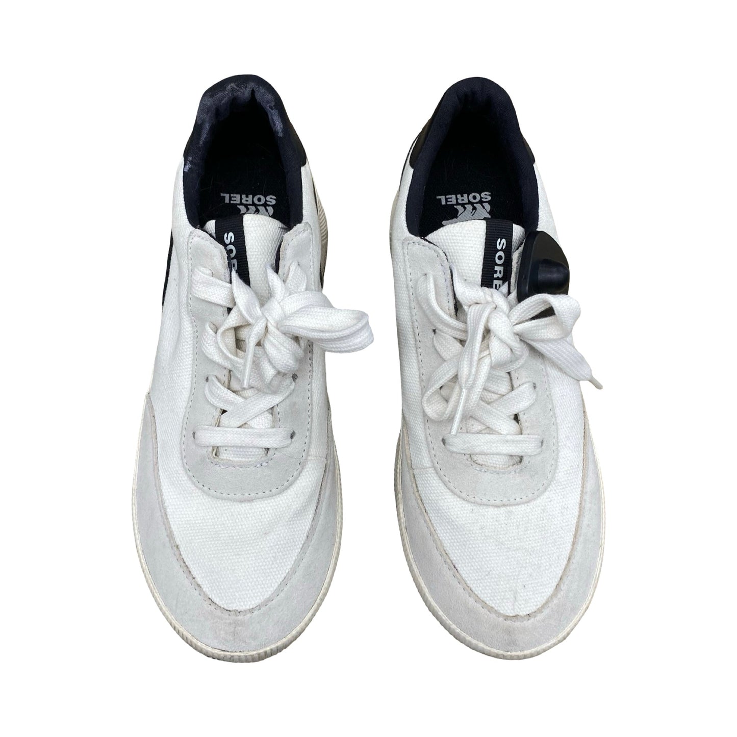 Shoes Sneakers By Sorel In Black & Cream, Size:10