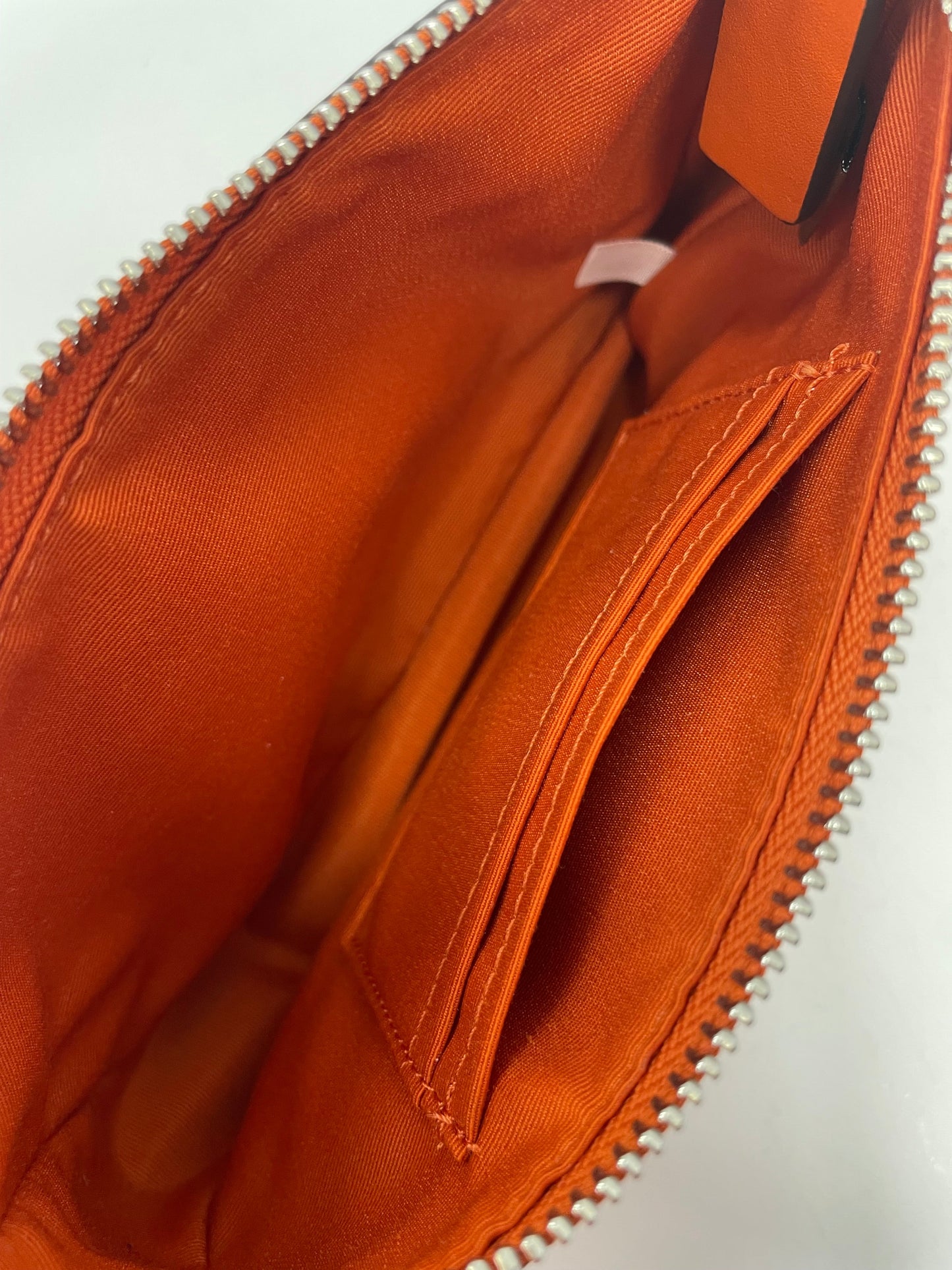 Handbag Designer By Coach In Orange, Size:Small