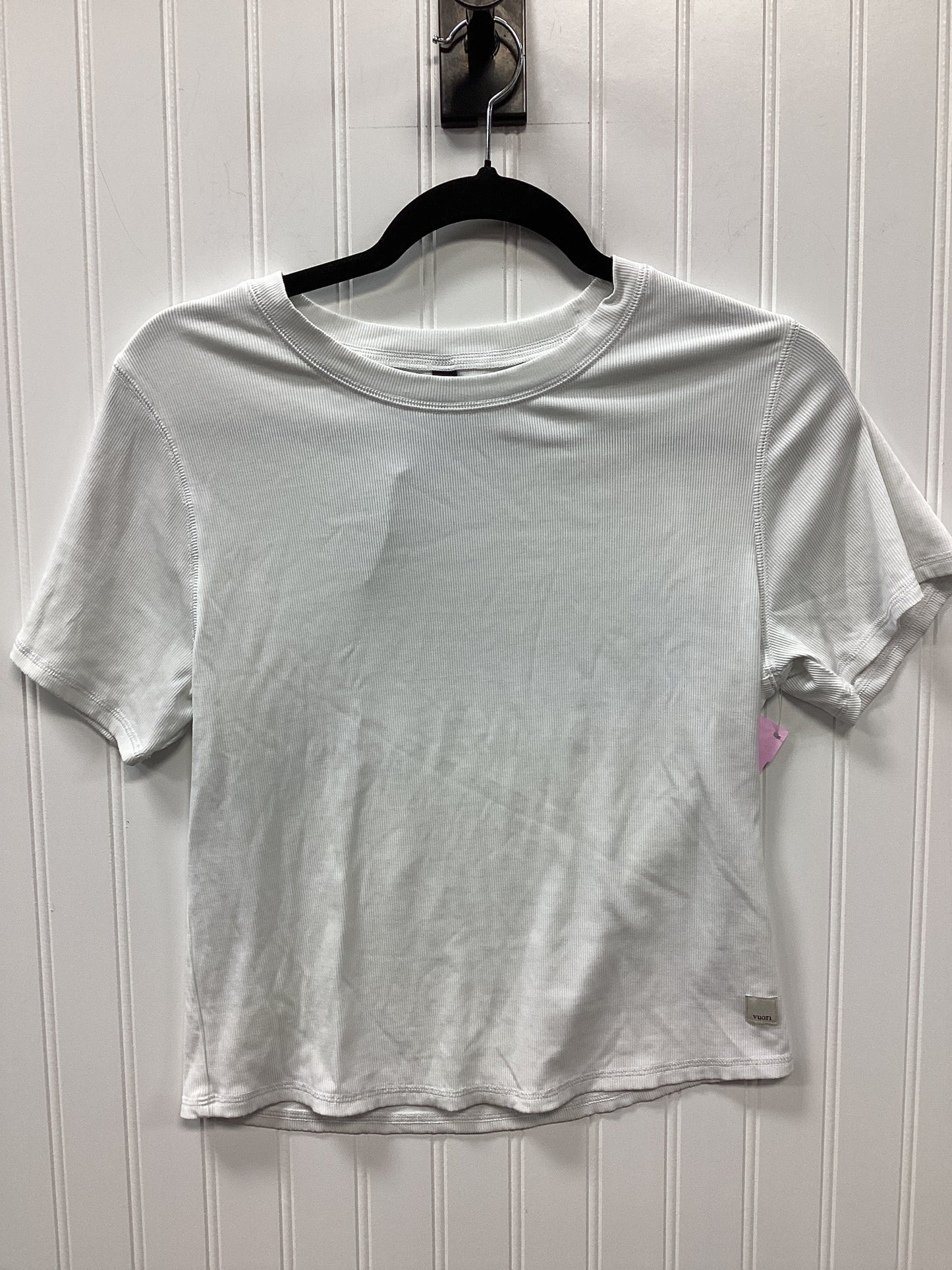 Athletic Top Ss By Vuori In White, Size:Xl