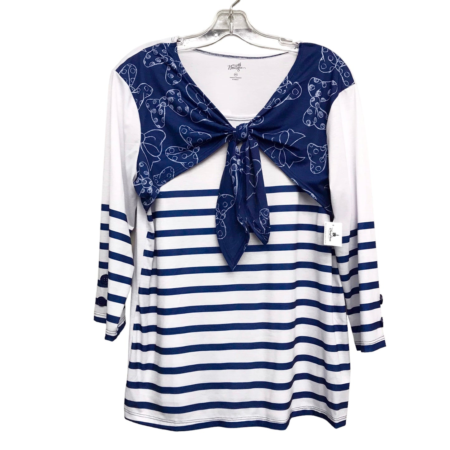 Top Ls By Disney Store In White, Size:1X