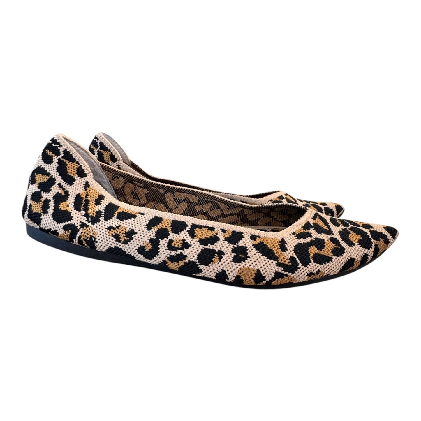 Shoes Flats By Steve Madden In Animal Print, Size:10