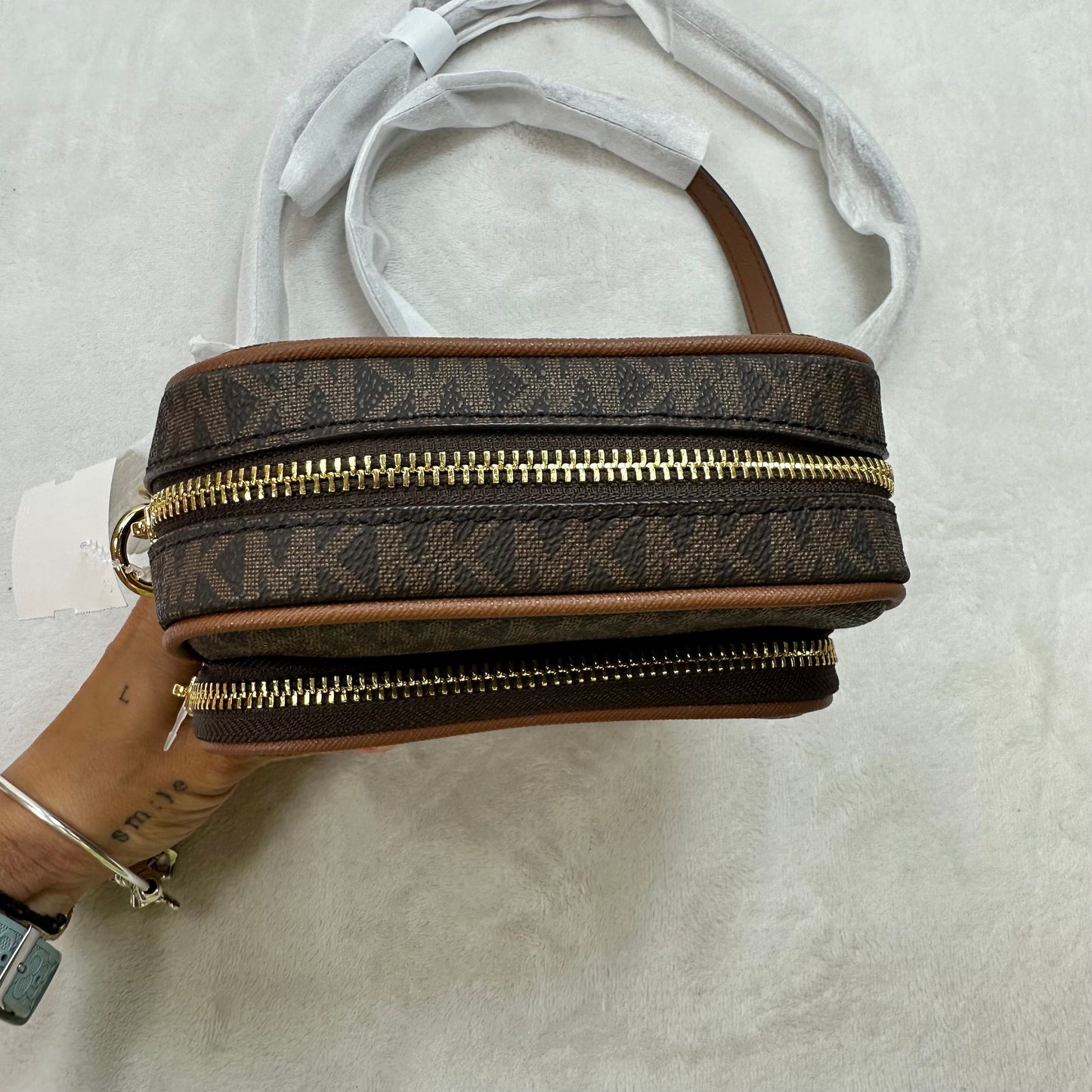Crossbody Designer By Michael Kors, Size: Small