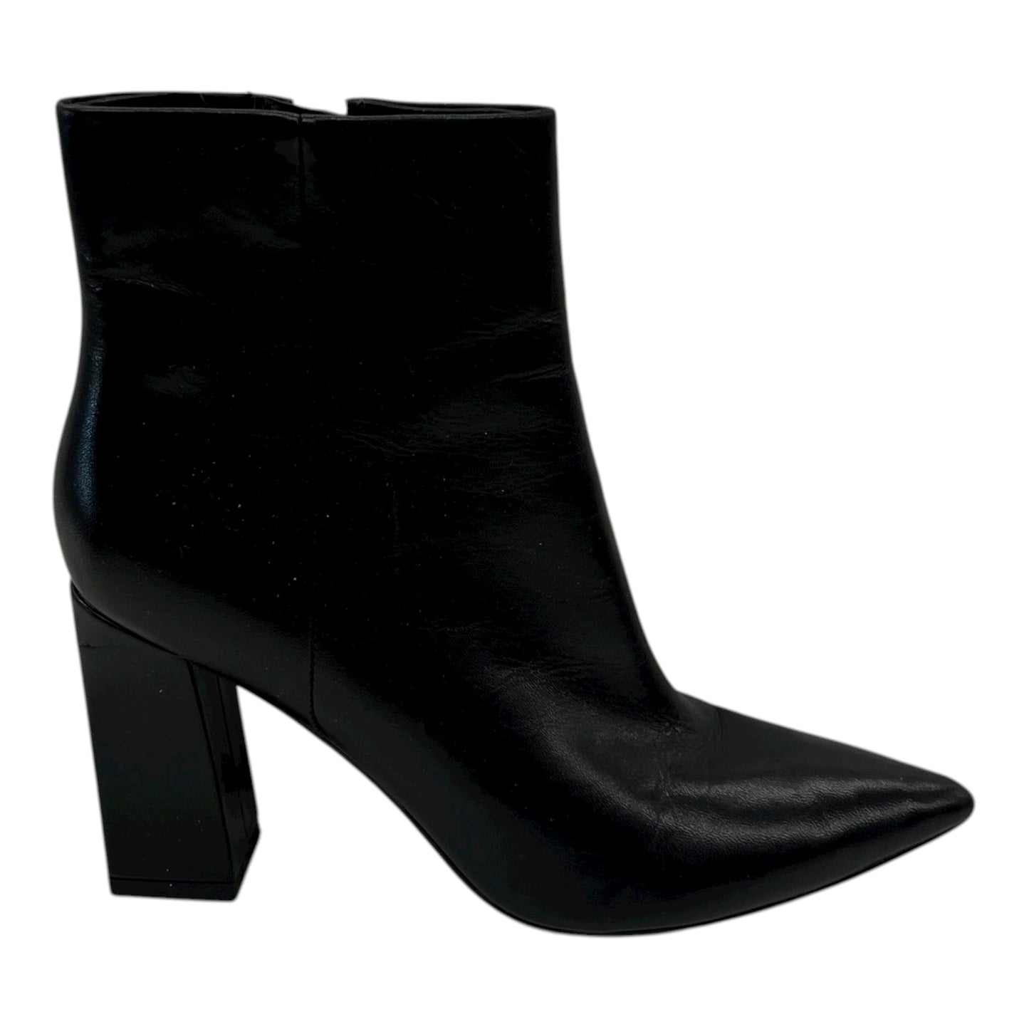 Boots Ankle Heels By Marc Fisher In Black, Size:6.5