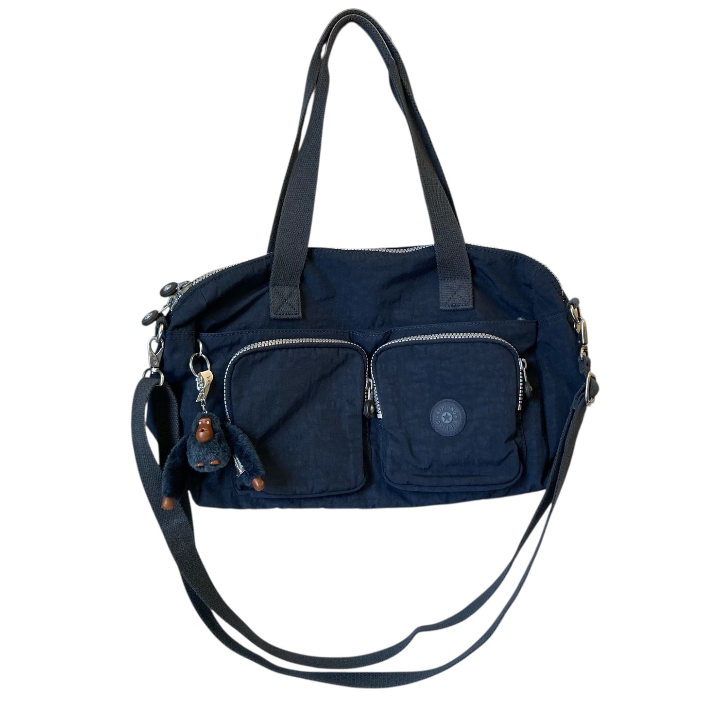 Tote By Kipling In Dark Navy, Size:Medium