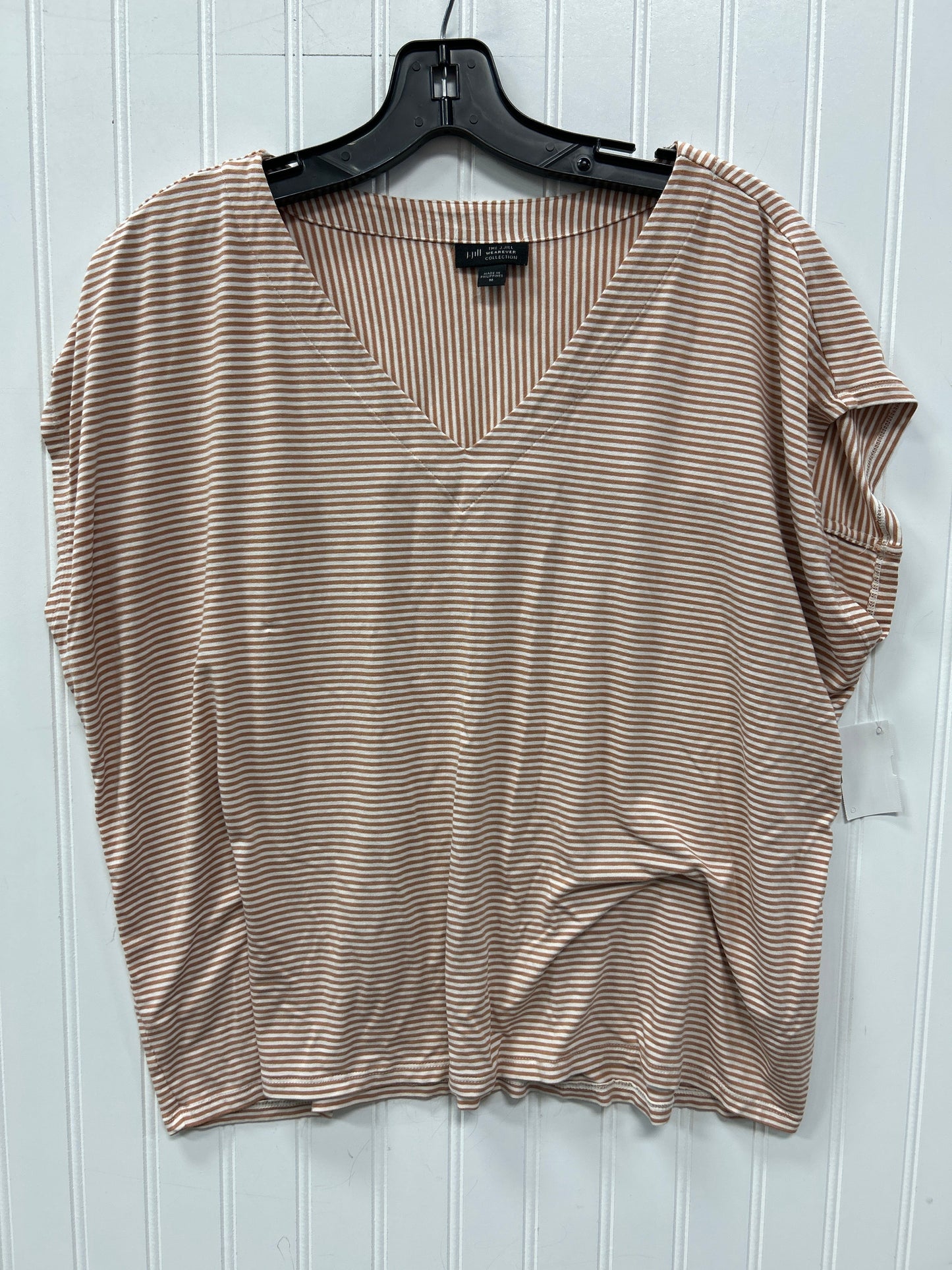 Top Ss By J. Jill In Striped Pattern, Size:M