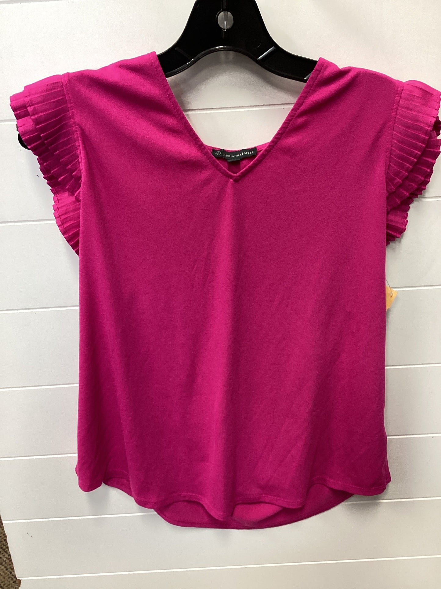 Top Sleeveless By Adrianna Papell In Pink, Size:M