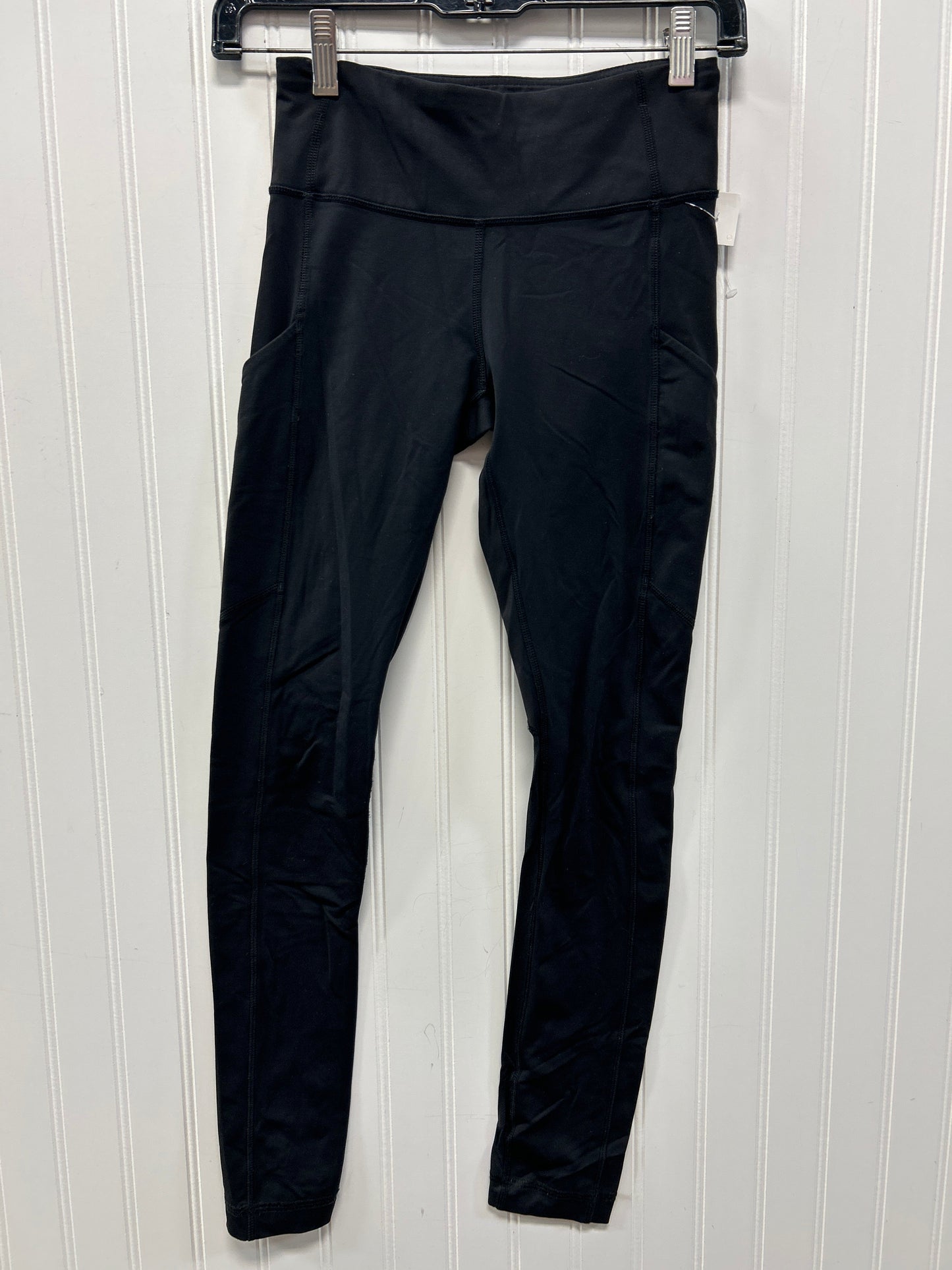 Athletic Leggings By Lululemon In Black, Size:2