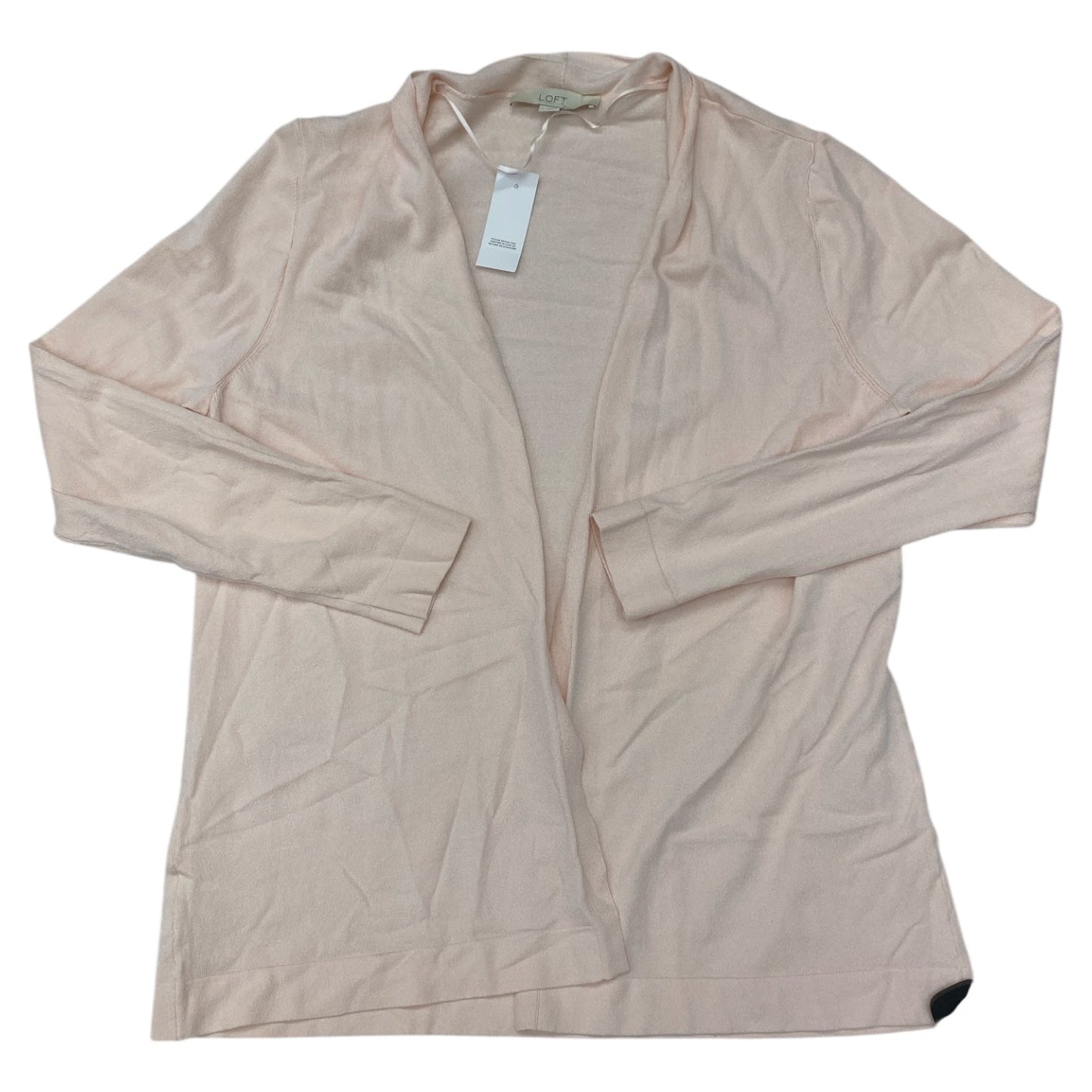Cardigan By Loft In Pink, Size:L