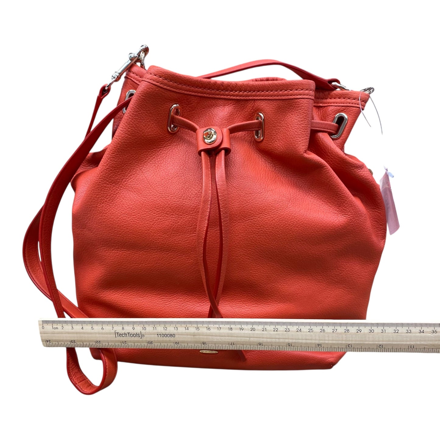 Tote Designer By Coach In Orange, Size:Large