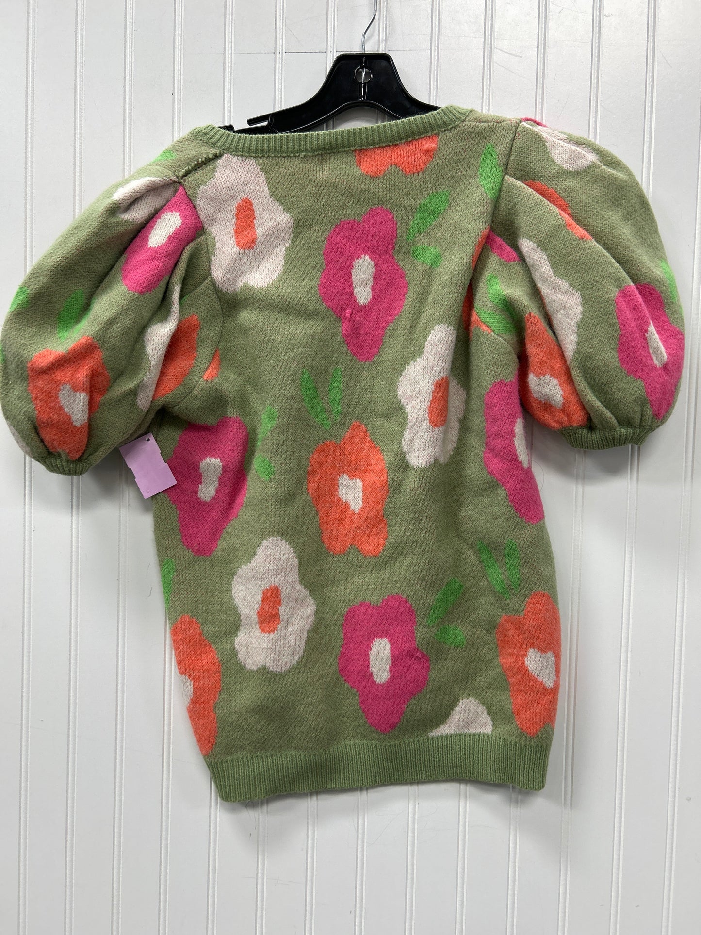 Sweater Ss By Bibi In Green, Size:Xl
