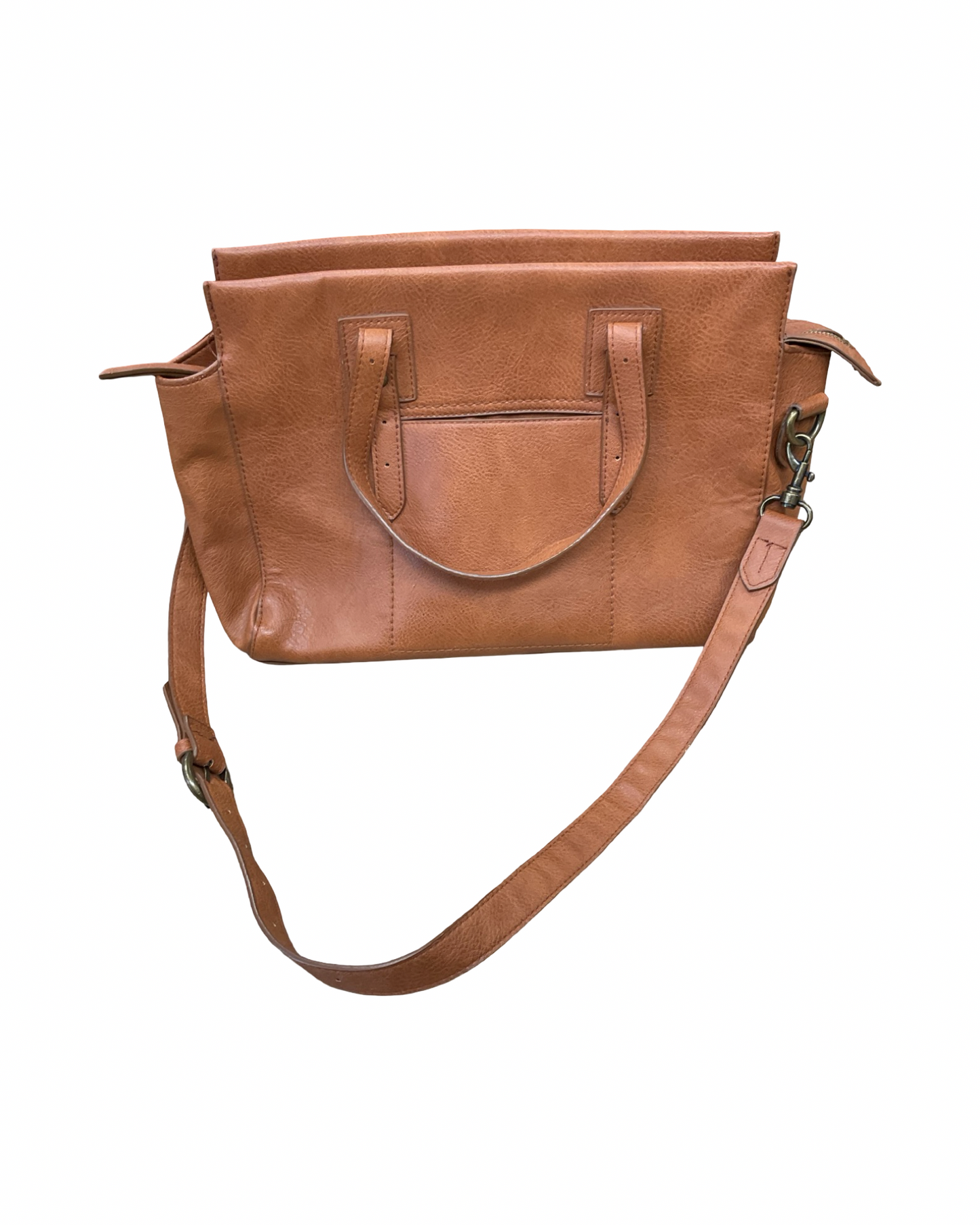 Crossbody By Clothes Mentor In Brown, Size:Medium