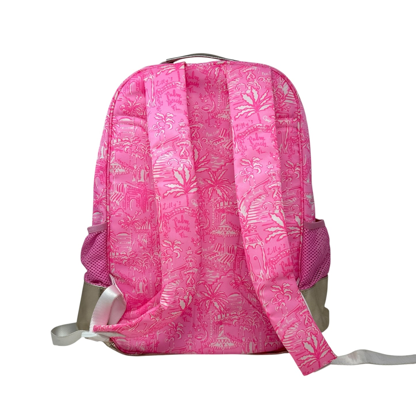 Palm Beach Playground Backpack Designer By Lilly Pulitzer, Size: Large