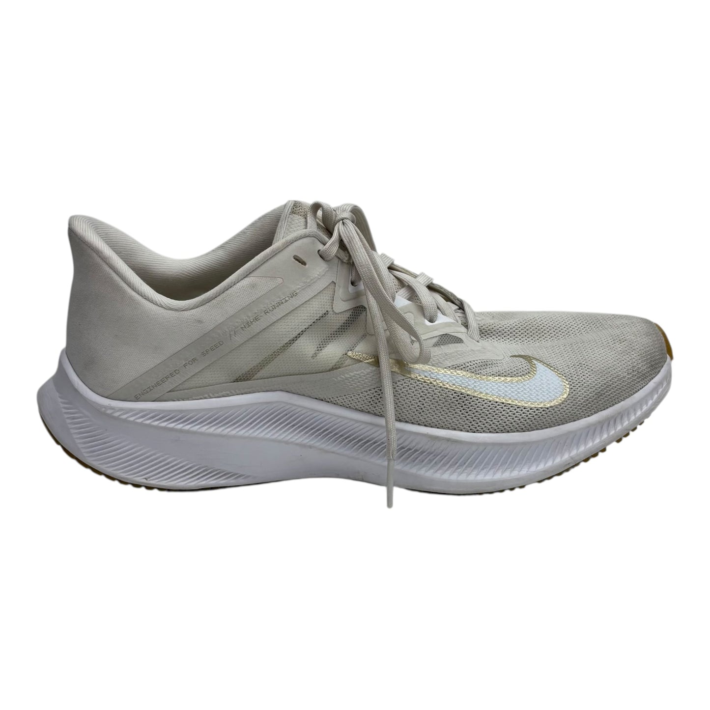 Shoes Athletic By Nike In Cream, Size:9.5