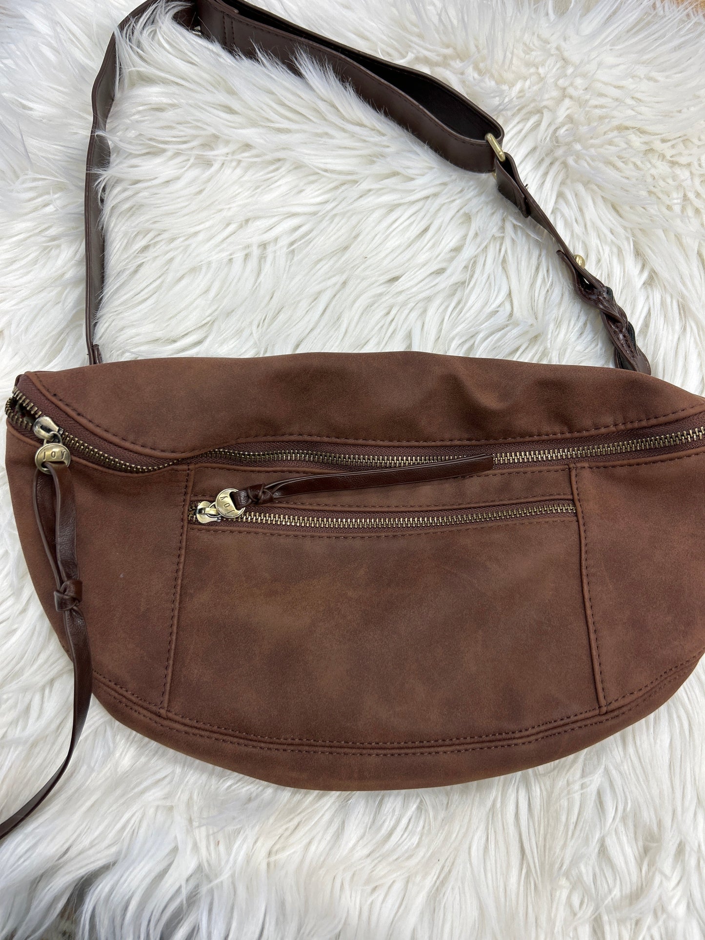 Handbag By Joy Susan In Brown, Size:Medium