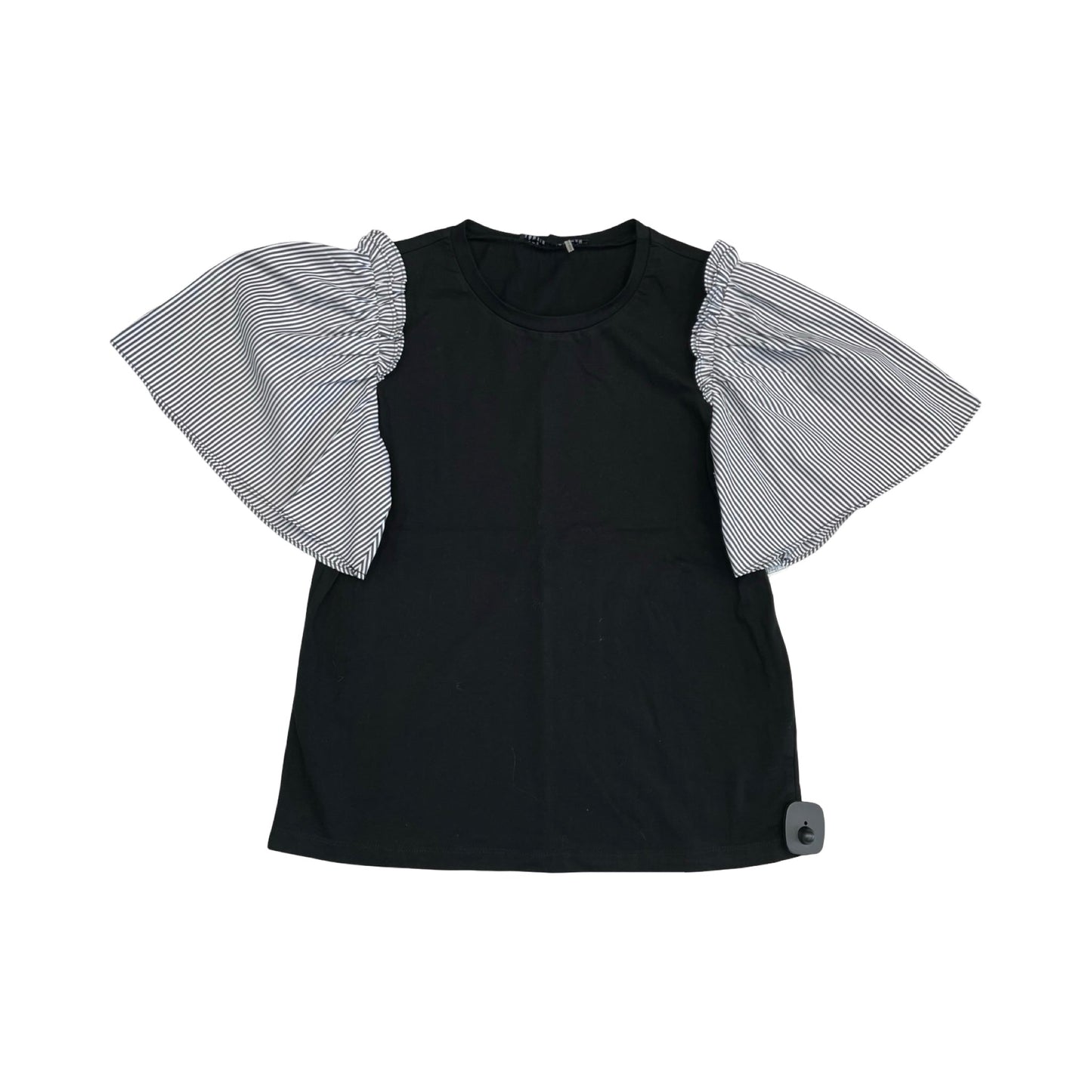 Top Ss By English Factory In Black, Size:S