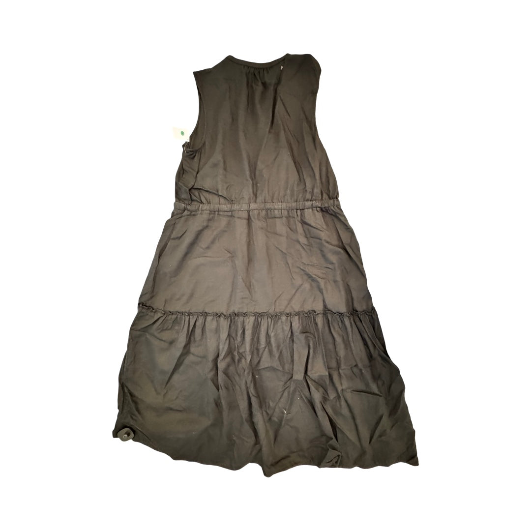 Dress Casual Midi By Lands End In Black, Size:Xxl